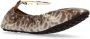 Fendi Filo ballerina's in slangenprint Brown Dames - Thumbnail 4