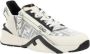 Fendi MultiColour Slip-On Sneakers met Golvende Zool Multicolor Heren - Thumbnail 2