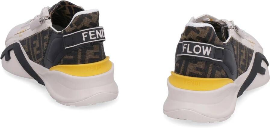 Fendi Flow Sneakers met FF Jacquard Detail
