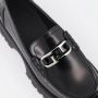Fendi Zwarte platte schoenen met OLock detail Black Heren - Thumbnail 5