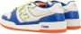 Fendi Lage Top Leren Sneakers Blauw Groen Multicolor Dames - Thumbnail 4