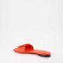 Fendi Denim Puntige Neus Hakken met Elastische Band Blue Dames - Thumbnail 39