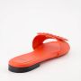 Fendi Denim Puntige Neus Hakken met Elastische Band Blue Dames - Thumbnail 40