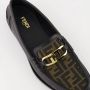 Fendi Denim Puntige Neus Hakken met Elastische Band Blue Dames - Thumbnail 35
