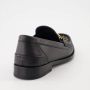 Fendi Leren Instaploafers met Metalen Detail Black Heren - Thumbnail 7
