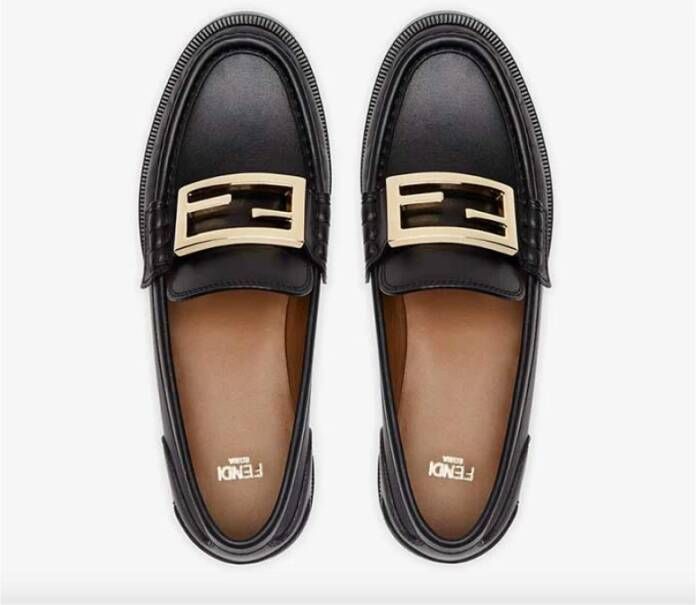Fendi Leren Loafer