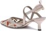 Fendi Lite Mesh Slingback Pumps met Borduursel - Thumbnail 2