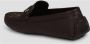 Fendi Leren Monogram Loafers nen Italië Brown - Thumbnail 2