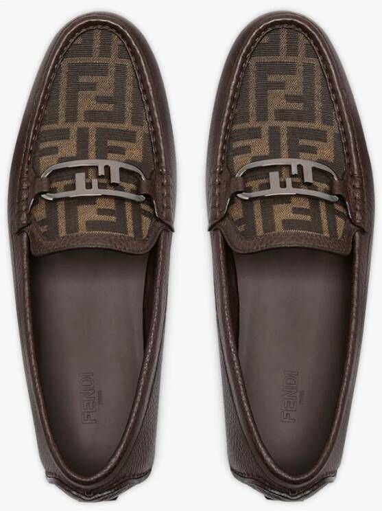 Fendi Loafers Brown Heren