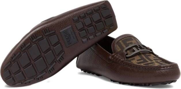 Fendi Loafers Brown Heren