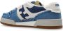 Fendi Blauw en witte casual sneakers Blue Heren - Thumbnail 9