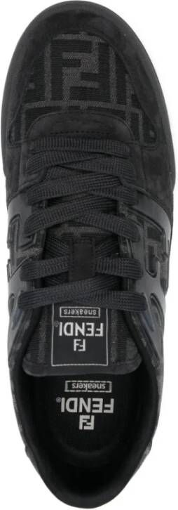 Fendi Match Sneakers in antraciet FF Design