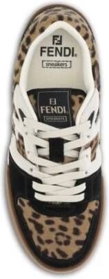 Fendi Match Sneakers met veters