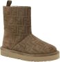 Fendi Ski Boots met Shearling Voering Brown Dames - Thumbnail 2