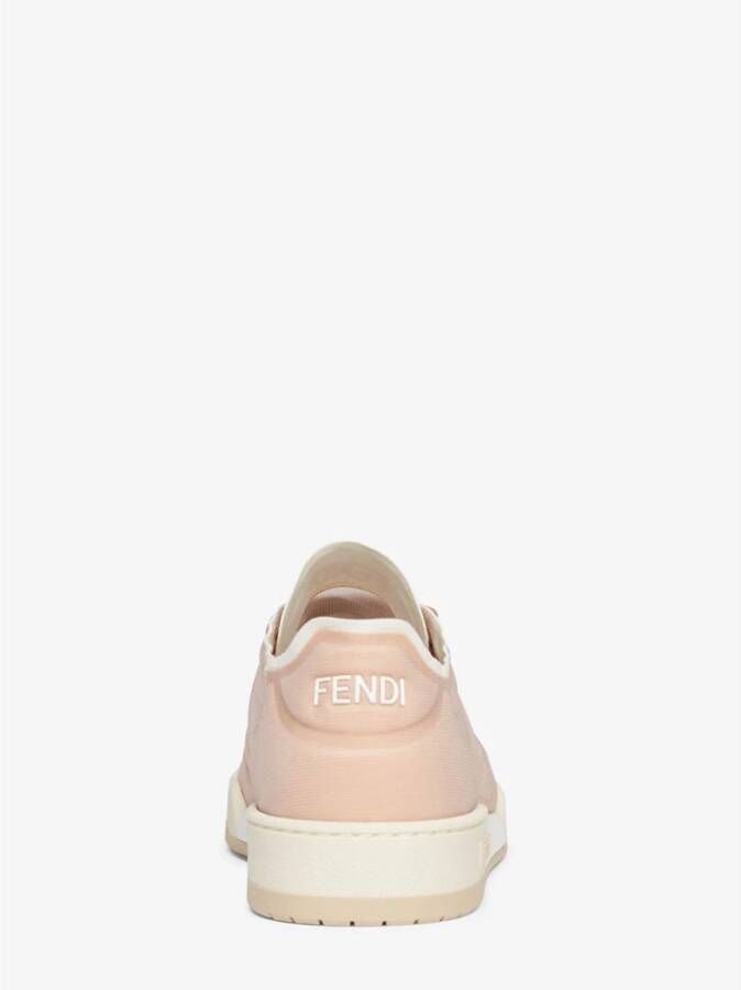Fendi Roze Triple Layer Sneakers Roze Dames