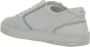 Fendi Witte Veterschoenen met Grijze Suède Details White Heren - Thumbnail 4