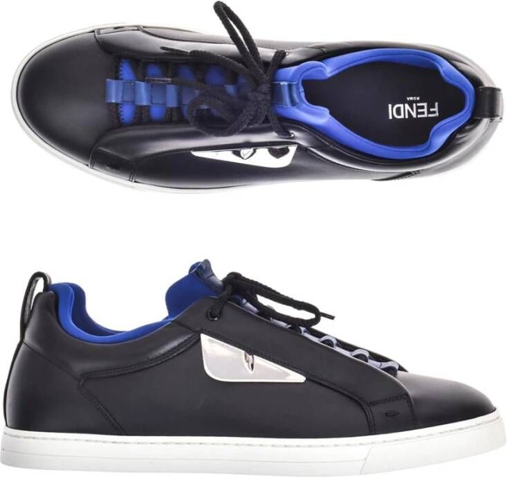 Fendi Sportieve Sneakers Zwart Heren