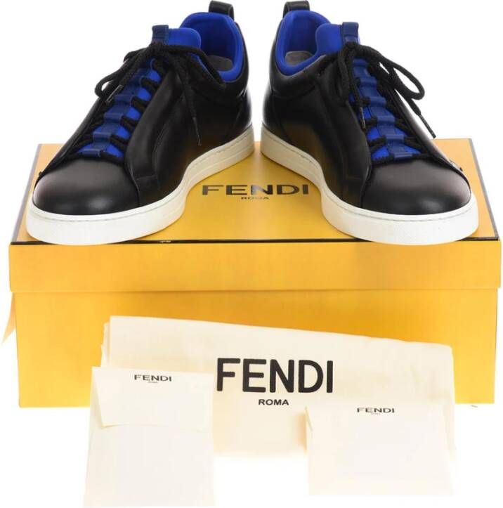 Fendi Sportieve Sneakers Zwart Heren