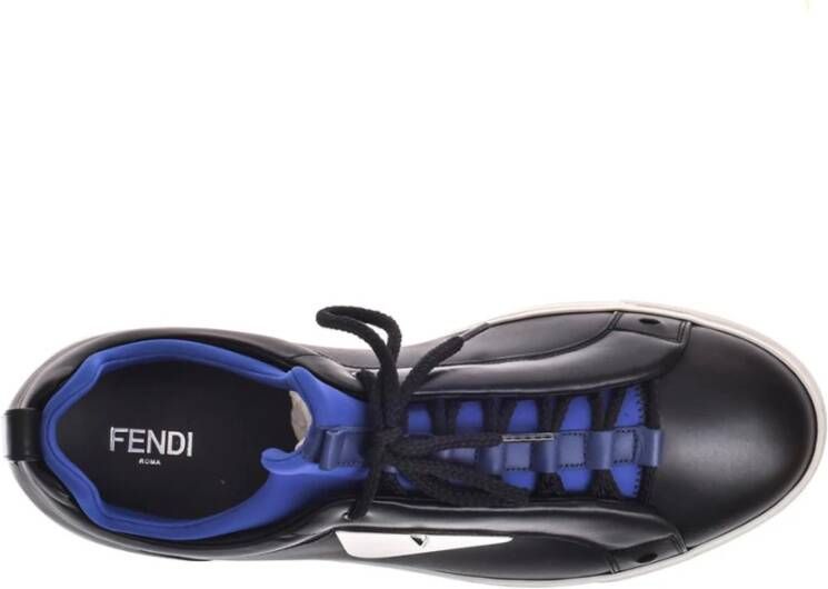 Fendi Sportieve Sneakers Zwart Heren