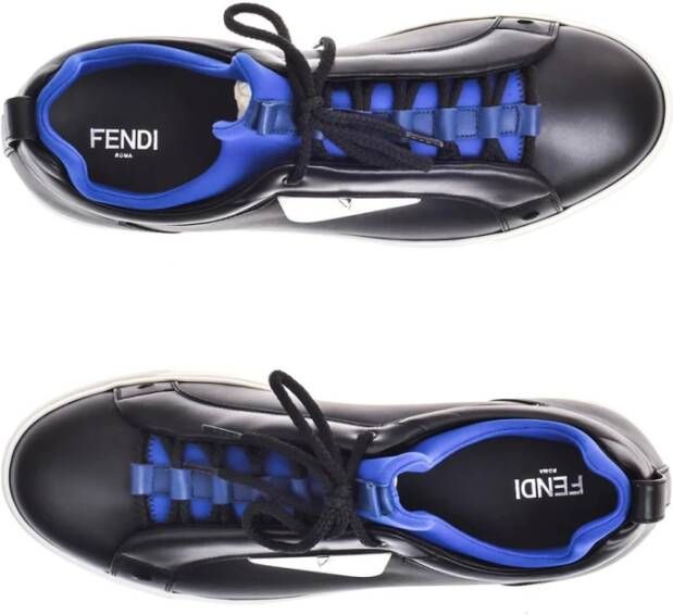 Fendi Sportieve Sneakers Zwart Heren
