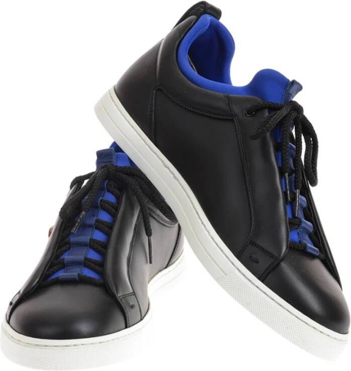 Fendi Sportieve Sneakers Zwart Heren