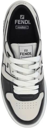 Fendi Stedelijke Leren Sneakers