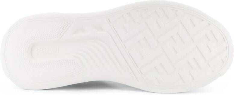 Fendi Stijlvolle Sneakers met Logo Patch