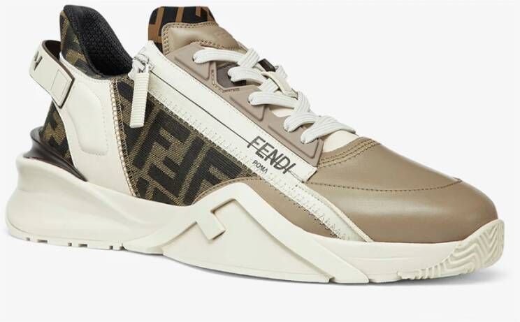 Fendi Stijlvolle Sneakers voor Heren Meerkleurig Heren