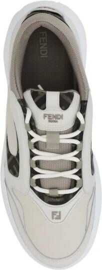 Fendi Urban Style Leren Sneakers
