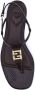 Fendi Vierkante FFold Sandalen met T-bar - Thumbnail 2
