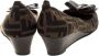 Fendi Vintage Pre-owned Canvas heels Brown Dames - Thumbnail 4