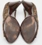 Fendi Vintage Pre-owned Canvas heels Brown Dames - Thumbnail 6