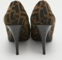 Fendi Vintage Pre-owned Canvas heels Brown Dames - Thumbnail 5