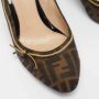 Fendi Vintage Pre-owned Canvas heels Brown Dames - Thumbnail 7