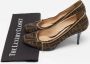 Fendi Vintage Pre-owned Canvas heels Brown Dames - Thumbnail 9