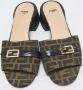 Fendi Vintage Pre-owned Canvas heels Brown Dames - Thumbnail 3