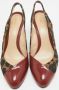 Fendi Vintage Pre-owned Canvas heels Red Dames - Thumbnail 3