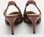 Fendi Vintage Pre-owned Canvas heels Red Dames - Thumbnail 5