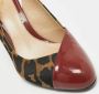 Fendi Vintage Pre-owned Canvas heels Red Dames - Thumbnail 7