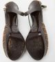 Fendi Vintage Pre-owned Canvas sandals Beige Dames - Thumbnail 6