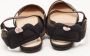 Fendi Vintage Pre-owned Canvas sandals Black Dames - Thumbnail 5