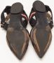 Fendi Vintage Pre-owned Canvas sandals Black Dames - Thumbnail 6