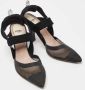 Fendi Vintage Pre-owned Canvas sandals Black Dames - Thumbnail 4