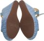 Fendi Vintage Pre-owned Canvas sandals Blue Dames - Thumbnail 5