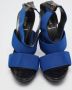 Fendi Vintage Pre-owned Canvas sandals Blue Dames - Thumbnail 3