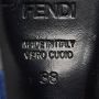 Fendi Vintage Pre-owned Canvas sandals Blue Dames - Thumbnail 8