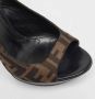 Fendi Vintage Pre-owned Canvas sandals Brown Dames - Thumbnail 7