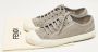 Fendi Vintage Pre-owned Canvas sneakers Gray Dames - Thumbnail 9