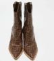 Fendi Vintage Pre-owned Coated canvas boots Brown Dames - Thumbnail 3