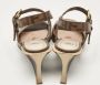 Fendi Vintage Pre-owned Coated canvas sandals Brown Dames - Thumbnail 5